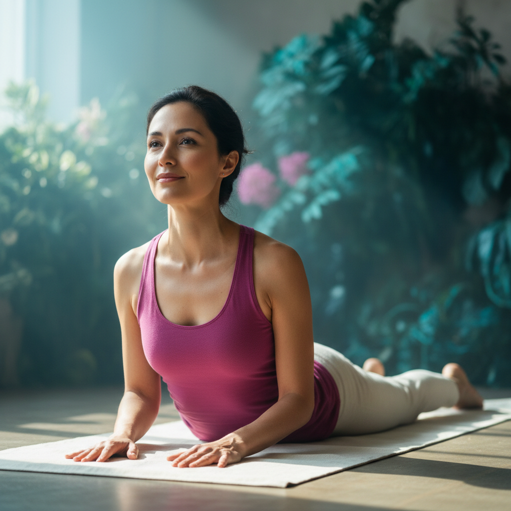 5. Bhujangasana — le cobra